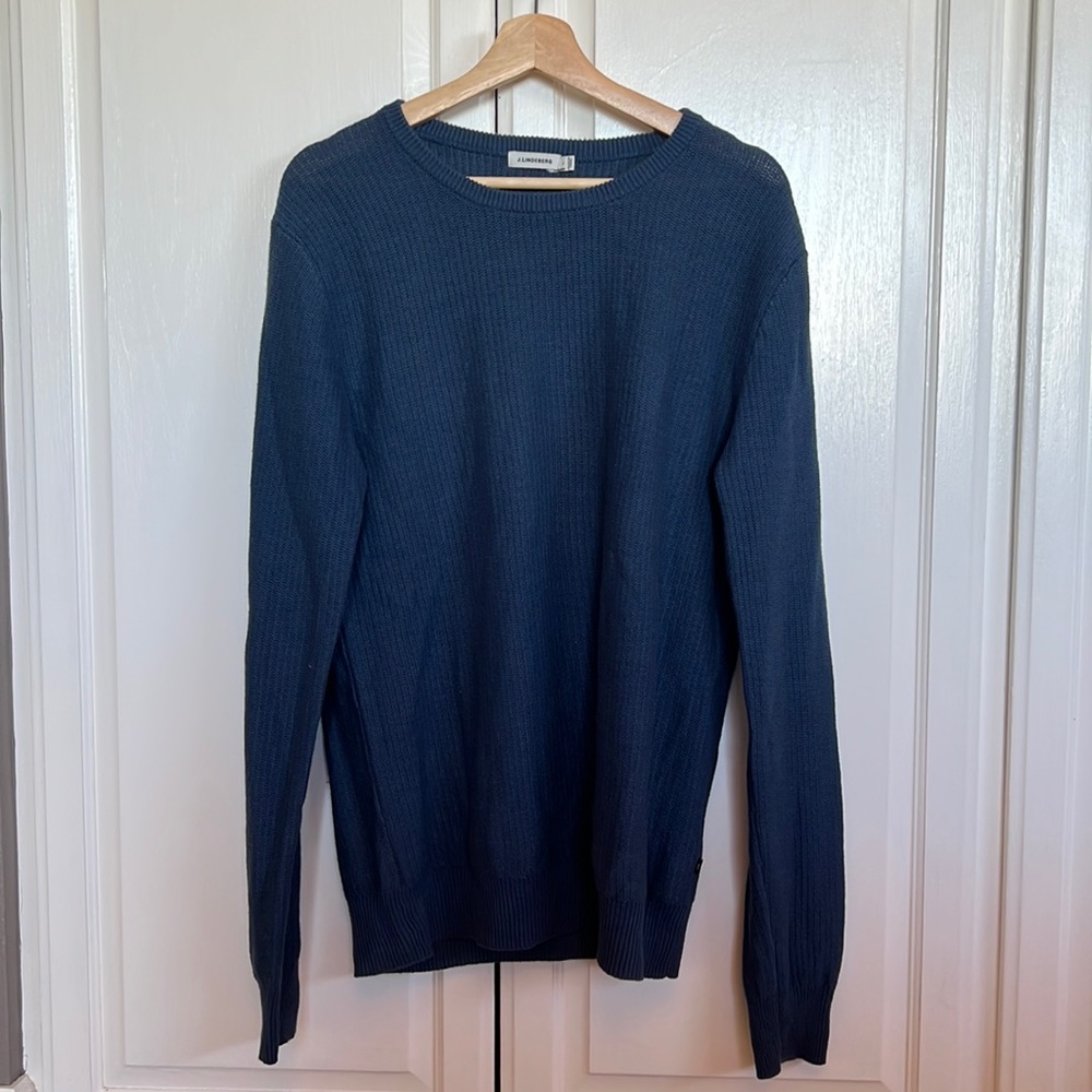 J. Lindeberg Cotton/Linen Sweater